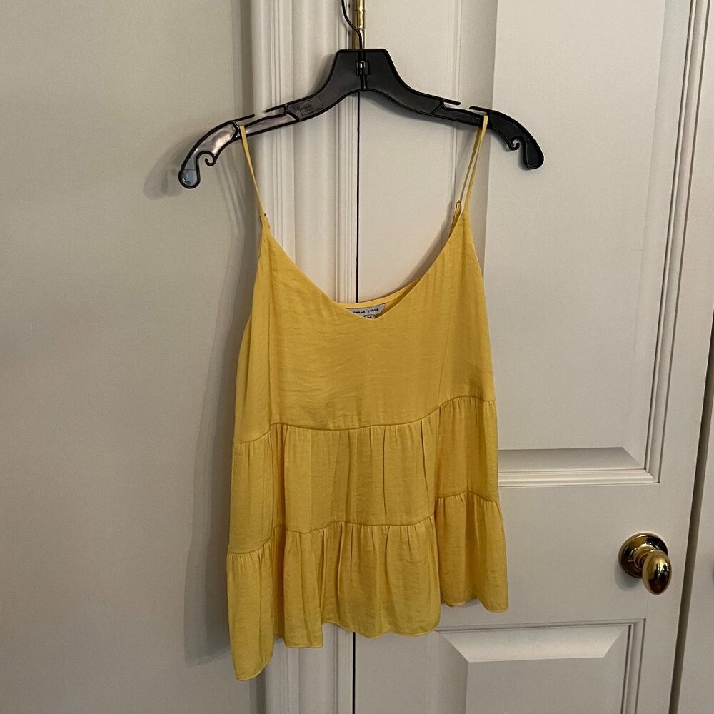 Naked Zebra Women's Tank Top Yellow